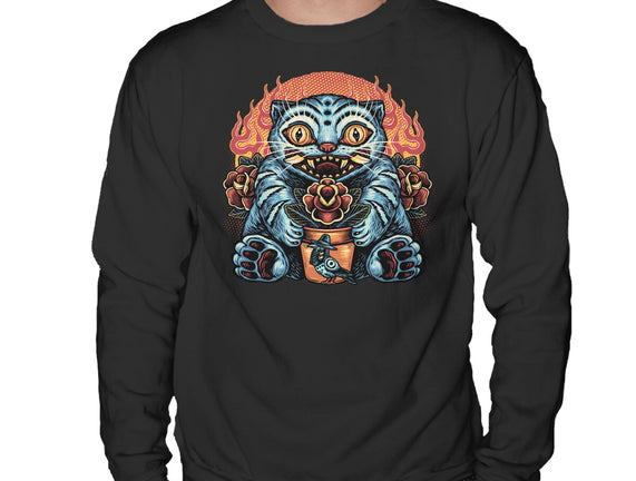 Blue Tiger Red Flame