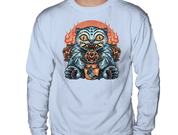 Blue Tiger Red Flame