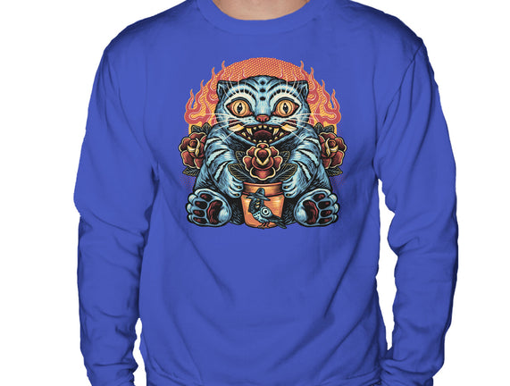 Blue Tiger Red Flame