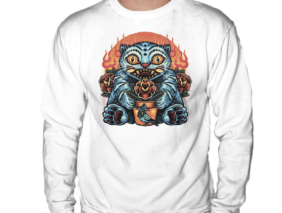 Blue Tiger Red Flame