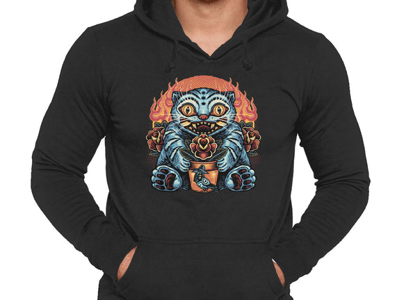 Blue Tiger Red Flame
