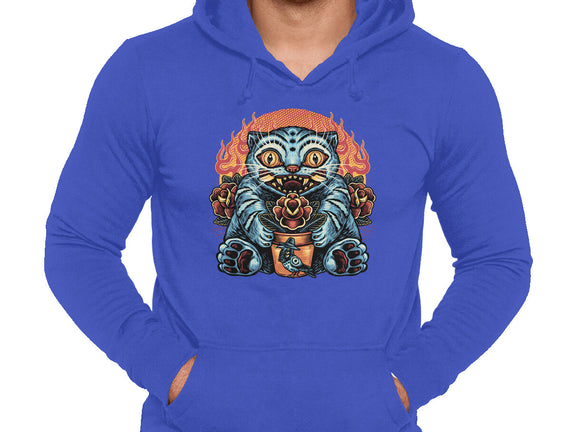 Blue Tiger Red Flame