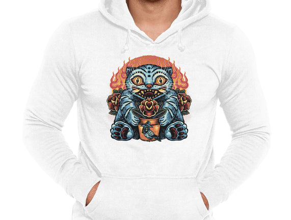 Blue Tiger Red Flame