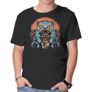 Blue Tiger Red Flame