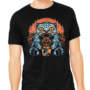 Blue Tiger Red Flame