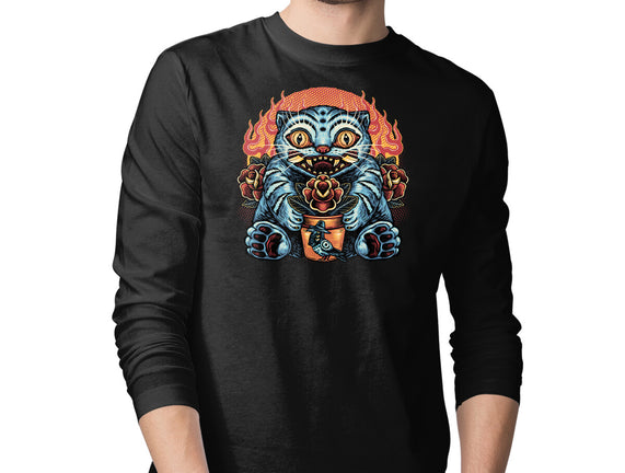 Blue Tiger Red Flame