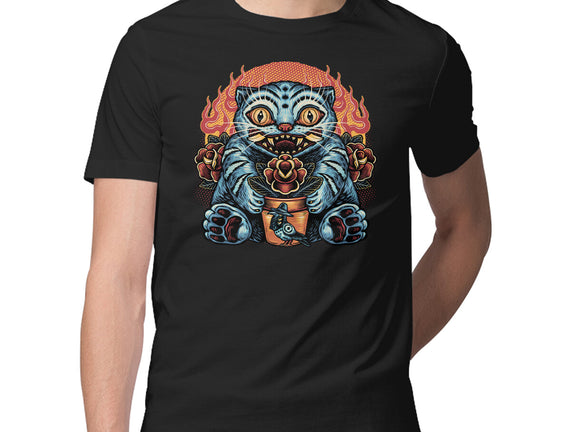Blue Tiger Red Flame