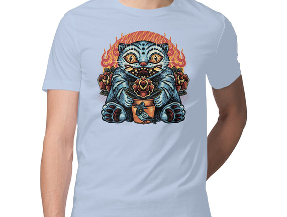 Blue Tiger Red Flame