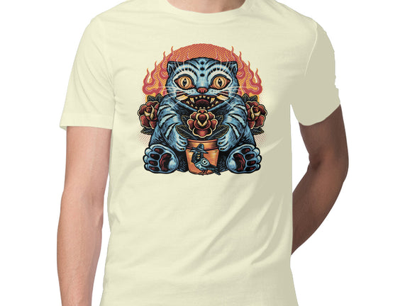 Blue Tiger Red Flame