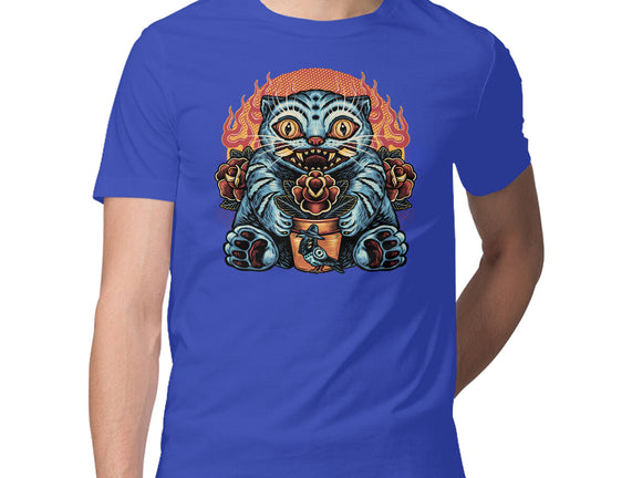 Blue Tiger Red Flame