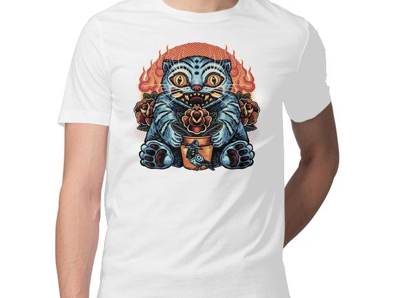Blue Tiger Red Flame