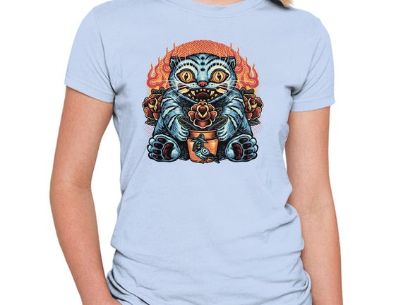 Blue Tiger Red Flame