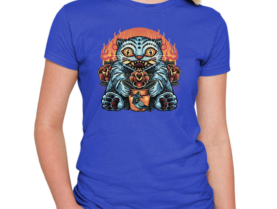 Blue Tiger Red Flame