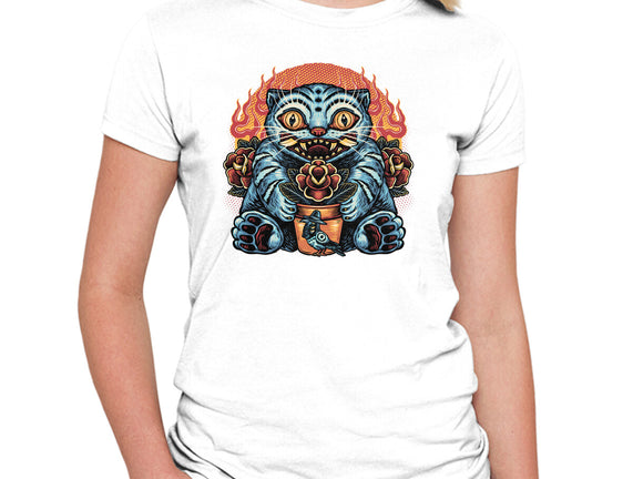 Blue Tiger Red Flame