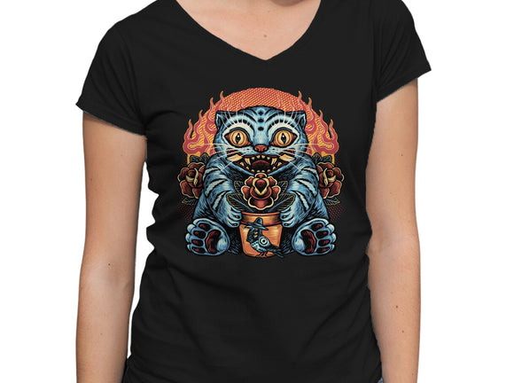 Blue Tiger Red Flame