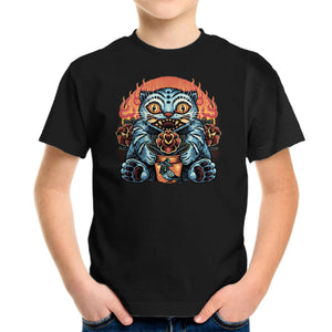 Blue Tiger Red Flame