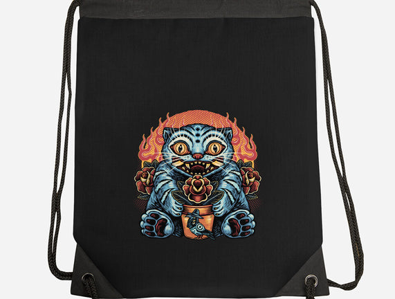 Blue Tiger Red Flame