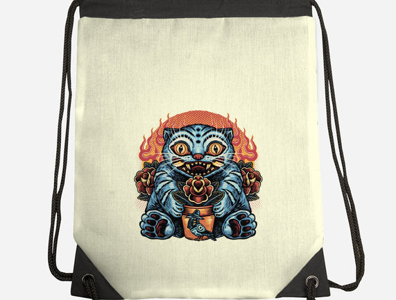 Blue Tiger Red Flame