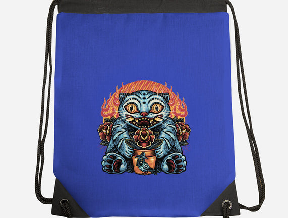 Blue Tiger Red Flame
