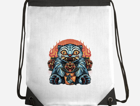 Blue Tiger Red Flame