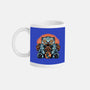 Blue Tiger Red Flame-None-Mug-Drinkware-glitchygorilla