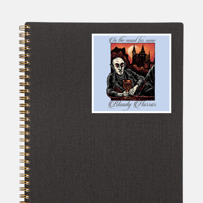 Bloody Horror-None-Glossy-Sticker-glitchygorilla