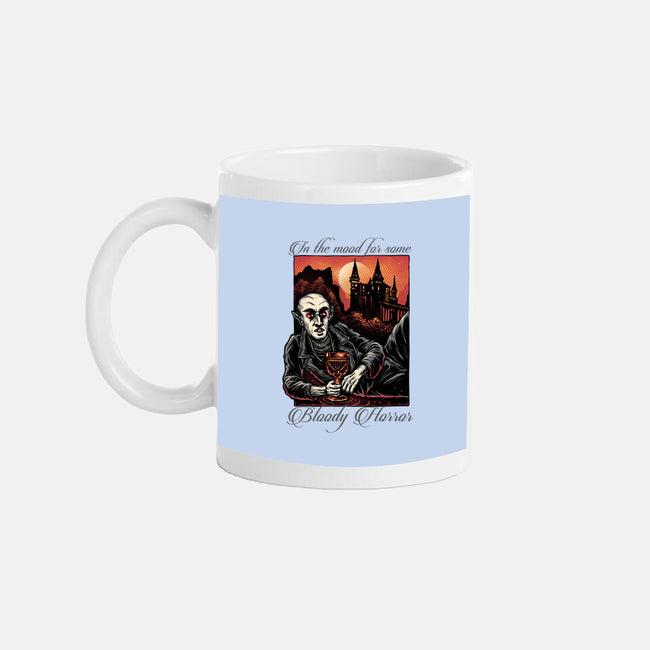 Bloody Horror-None-Mug-Drinkware-glitchygorilla