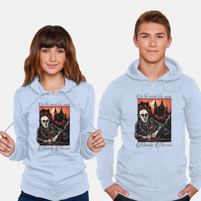Bloody Horror-Unisex-Pullover-Sweatshirt-glitchygorilla