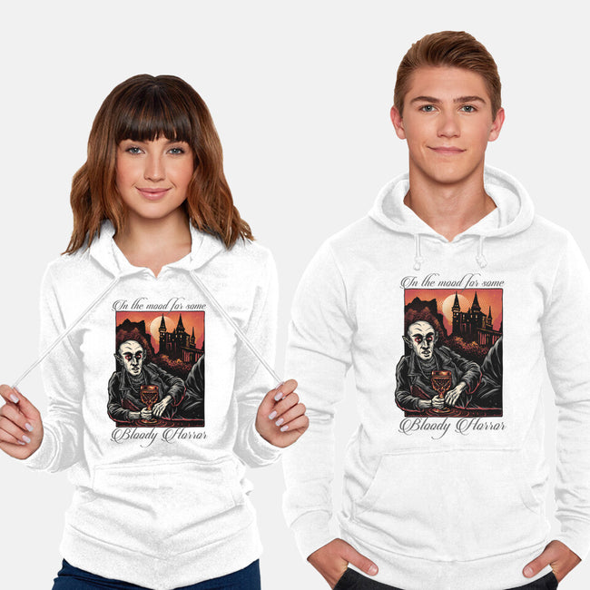 Bloody Horror-Unisex-Pullover-Sweatshirt-glitchygorilla
