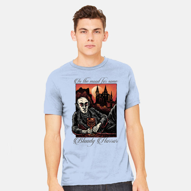 Bloody Horror-Mens-Heavyweight-Tee-glitchygorilla