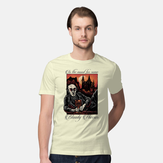 Bloody Horror-Mens-Premium-Tee-glitchygorilla