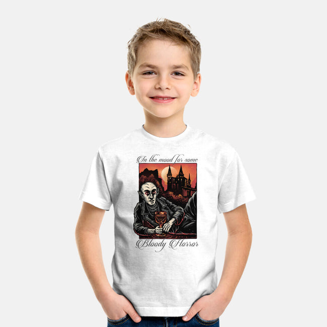 Bloody Horror-Youth-Basic-Tee-glitchygorilla