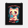 Need My Daily Treat-None-Matte-Poster-TechraNova