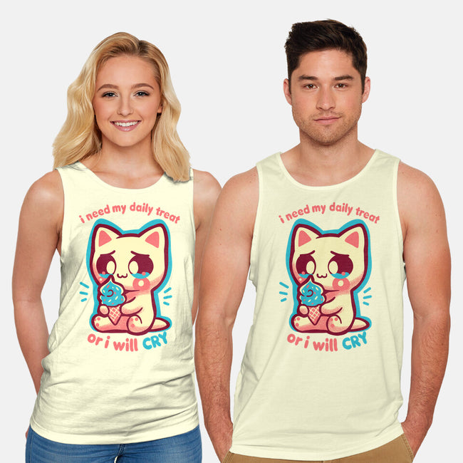 Need My Daily Treat-Unisex-Basic-Tank-TechraNova