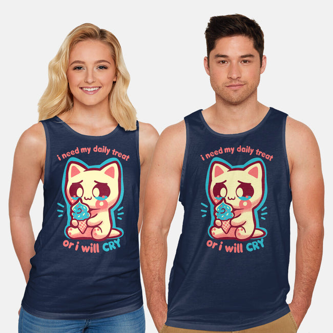 Need My Daily Treat-Unisex-Basic-Tank-TechraNova