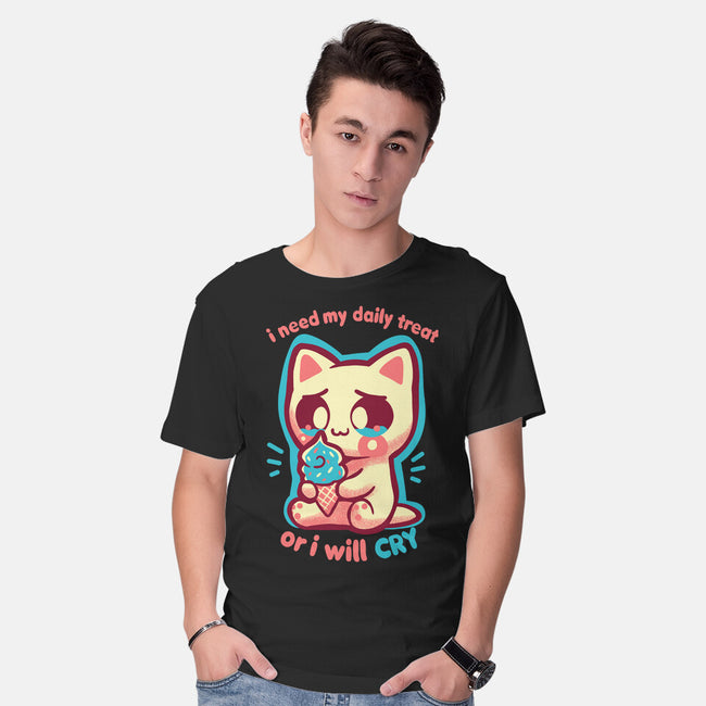 Need My Daily Treat-Mens-Basic-Tee-TechraNova