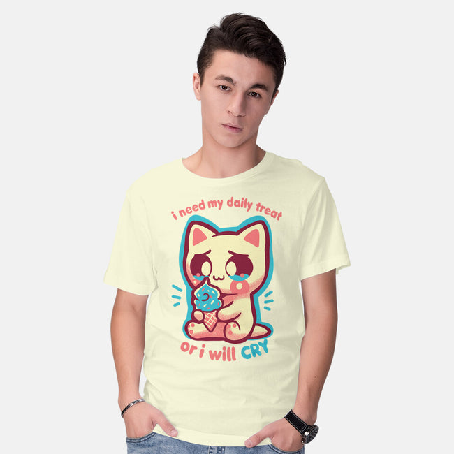 Need My Daily Treat-Mens-Basic-Tee-TechraNova
