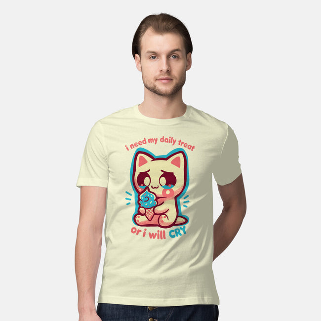 Need My Daily Treat-Mens-Premium-Tee-TechraNova