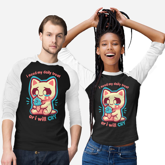 Need My Daily Treat-Unisex-Baseball-Tee-TechraNova