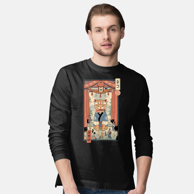 Kami Meowster-Mens-Long Sleeved-Tee-vp021