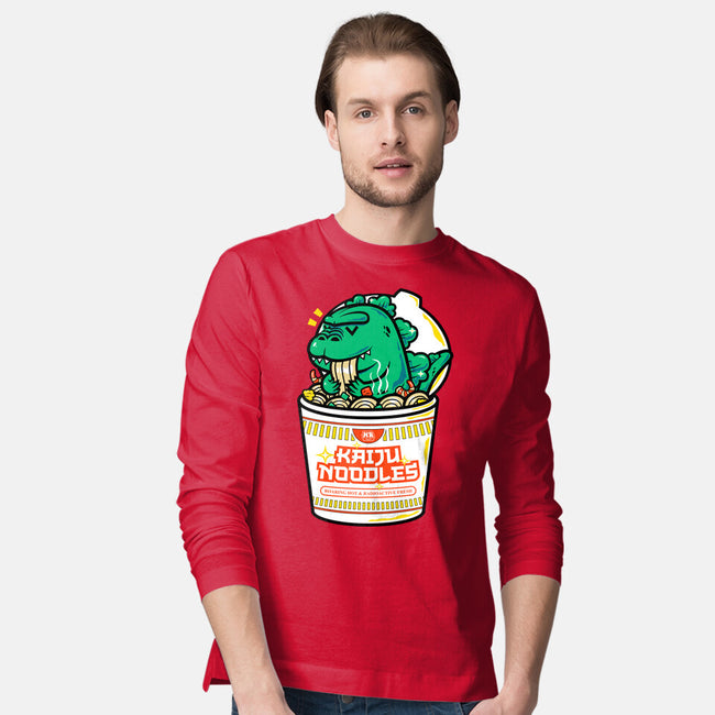Kaiju Noodles-Mens-Long Sleeved-Tee-krisren28