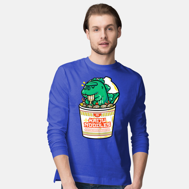 Kaiju Noodles-Mens-Long Sleeved-Tee-krisren28