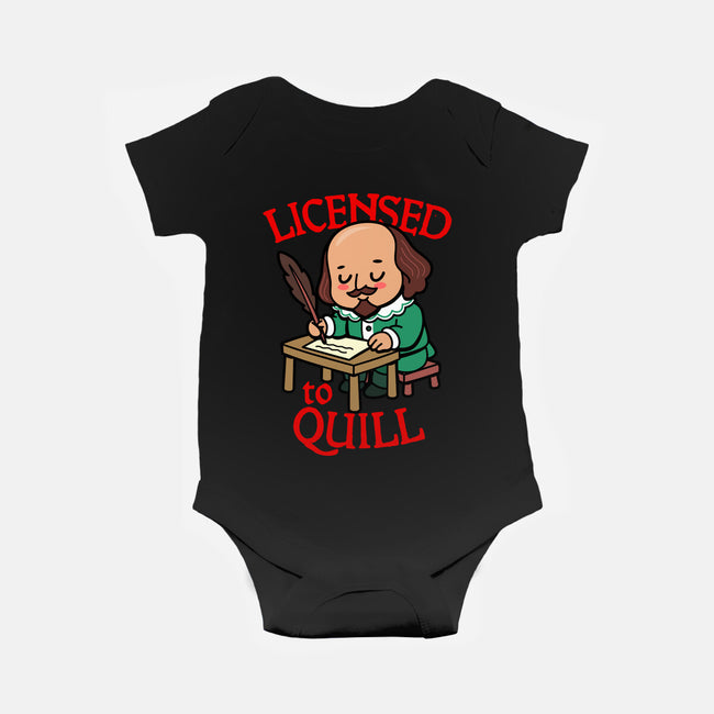 Licensed To Quill-Baby-Basic-Onesie-Boggs Nicolas