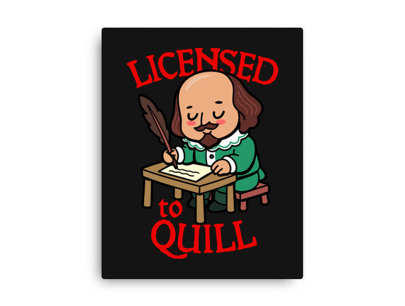 Licensed To Quill
