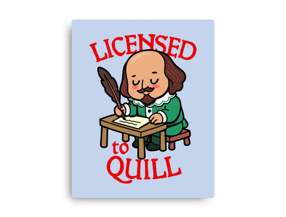 Licensed To Quill