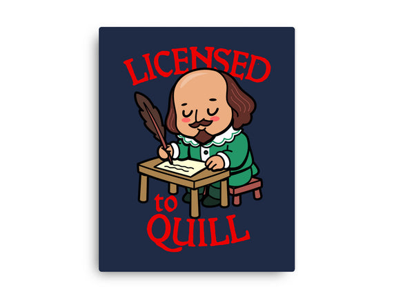 Licensed To Quill
