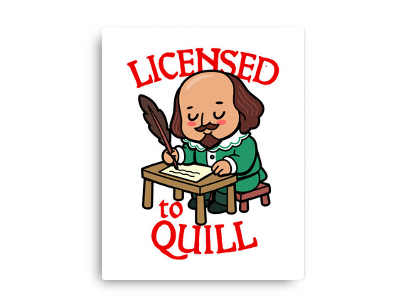 Licensed To Quill