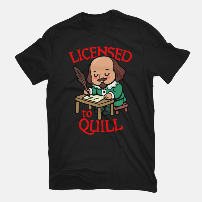 Licensed To Quill-Womens-Fitted-Tee-Boggs Nicolas