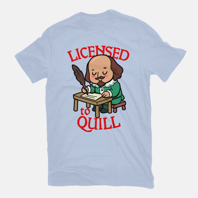Licensed To Quill-Womens-Fitted-Tee-Boggs Nicolas