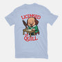 Licensed To Quill-Womens-Fitted-Tee-Boggs Nicolas